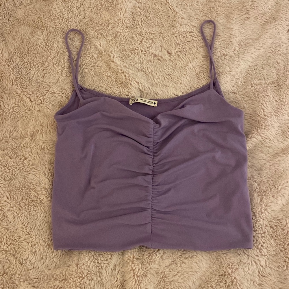 Zara Purple Discontinued Tank Top